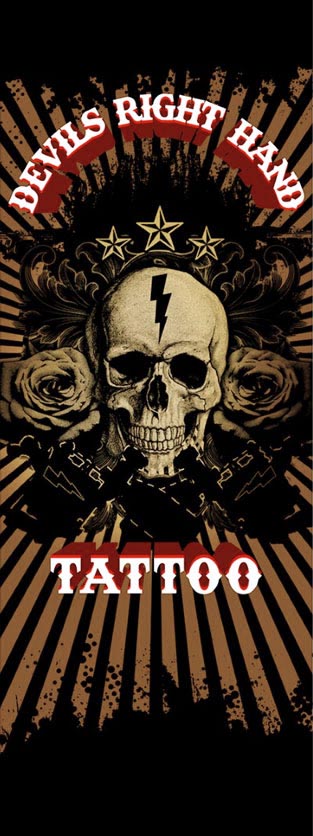 Devil's Right Hand Tattoo logo